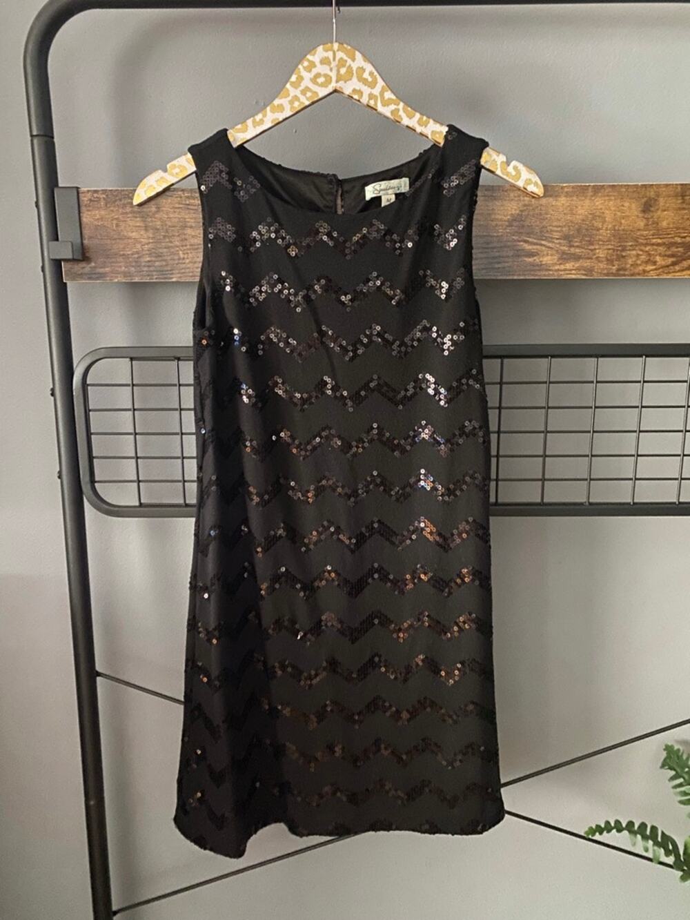Speechless Black Sequin Dress | Medium